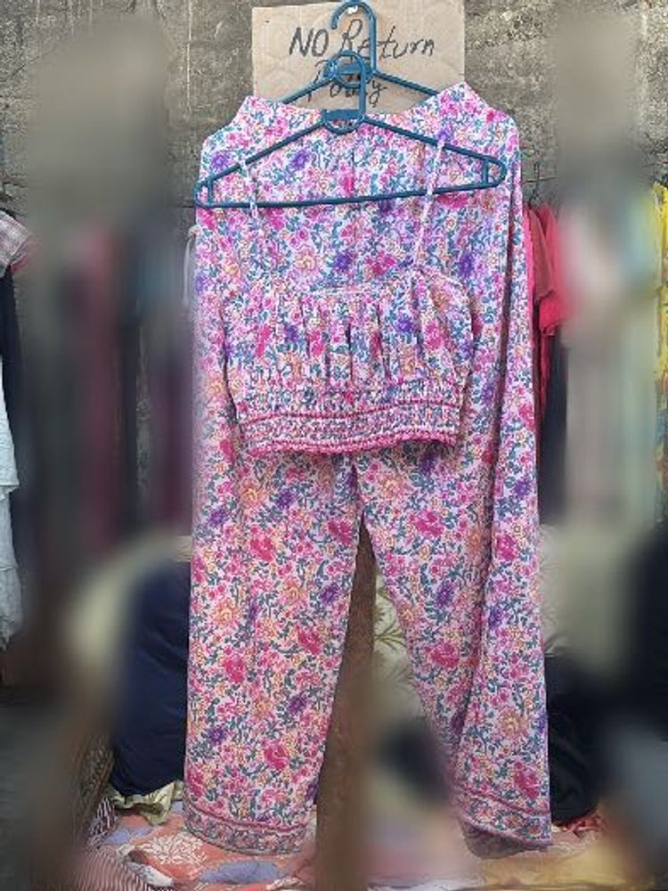 Floral Cami Top &amp; Pants Set