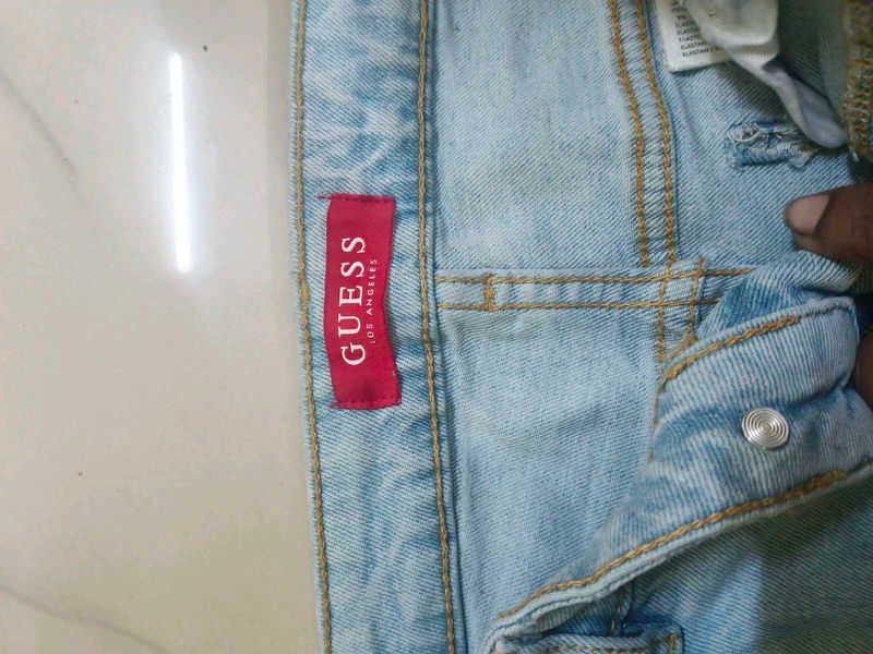 Guess Light Wash Denim Jeans