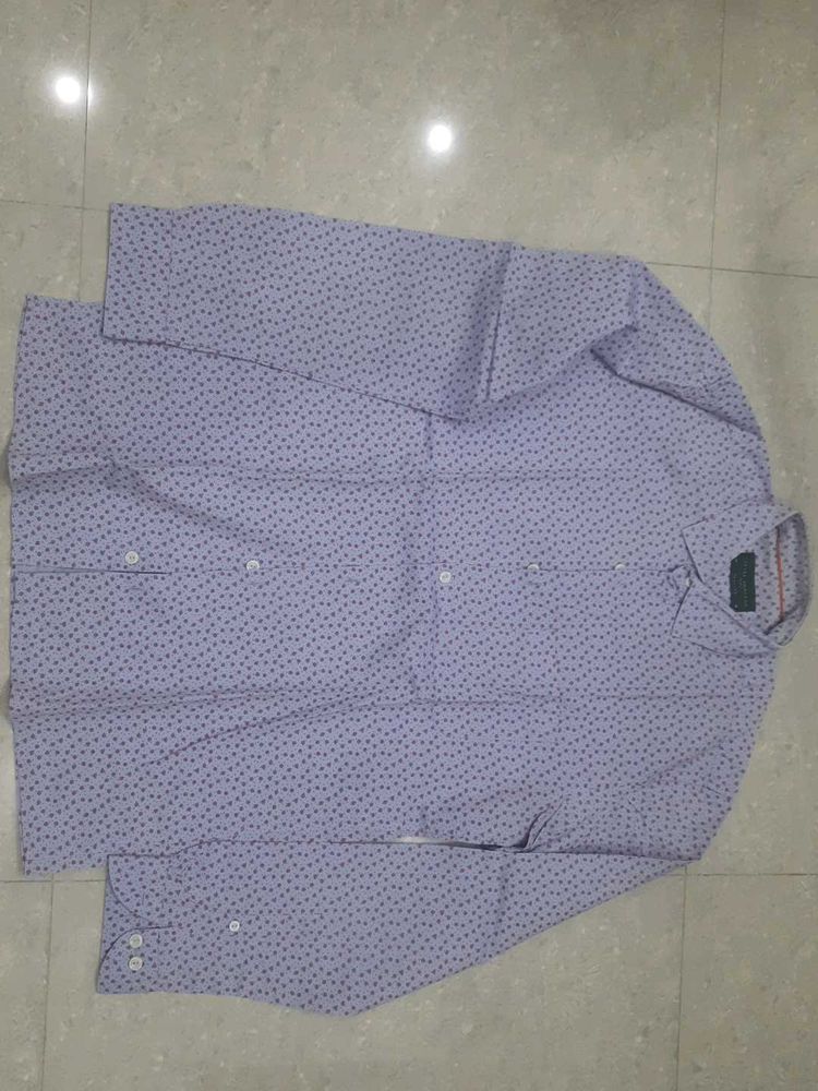Patterned Long Sleeve Shirt