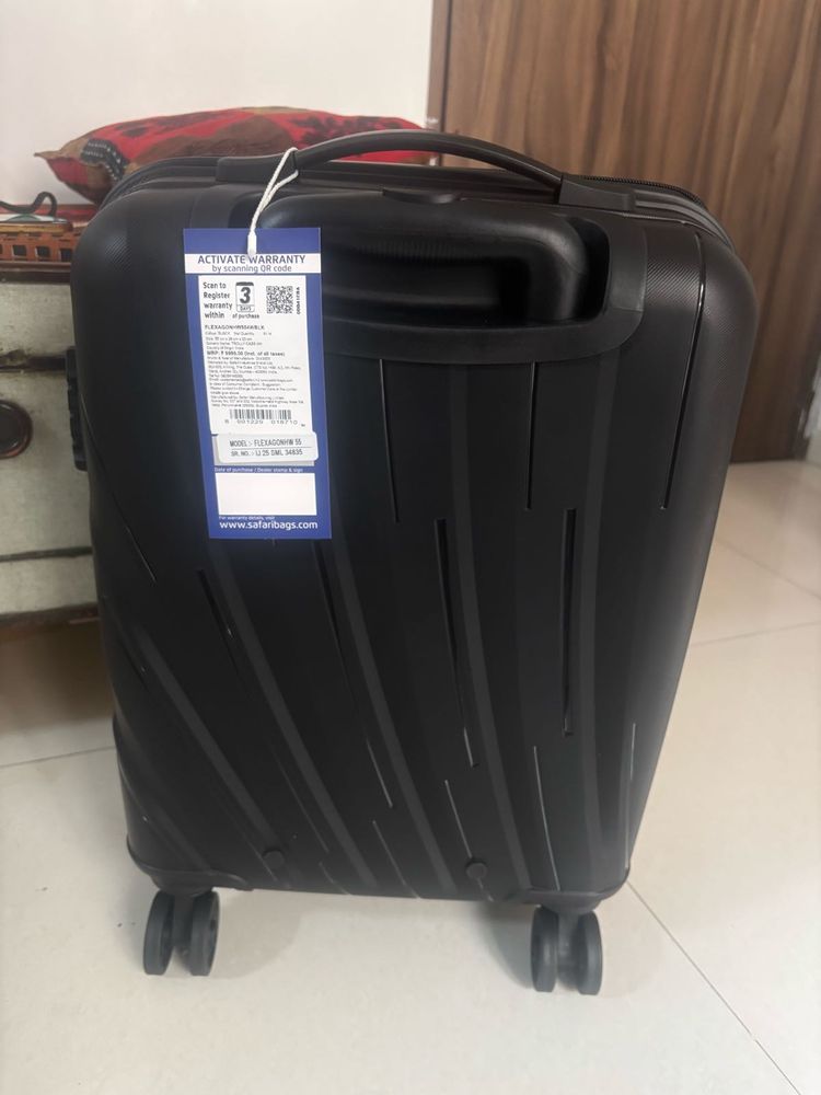 safari brand new trolley bag