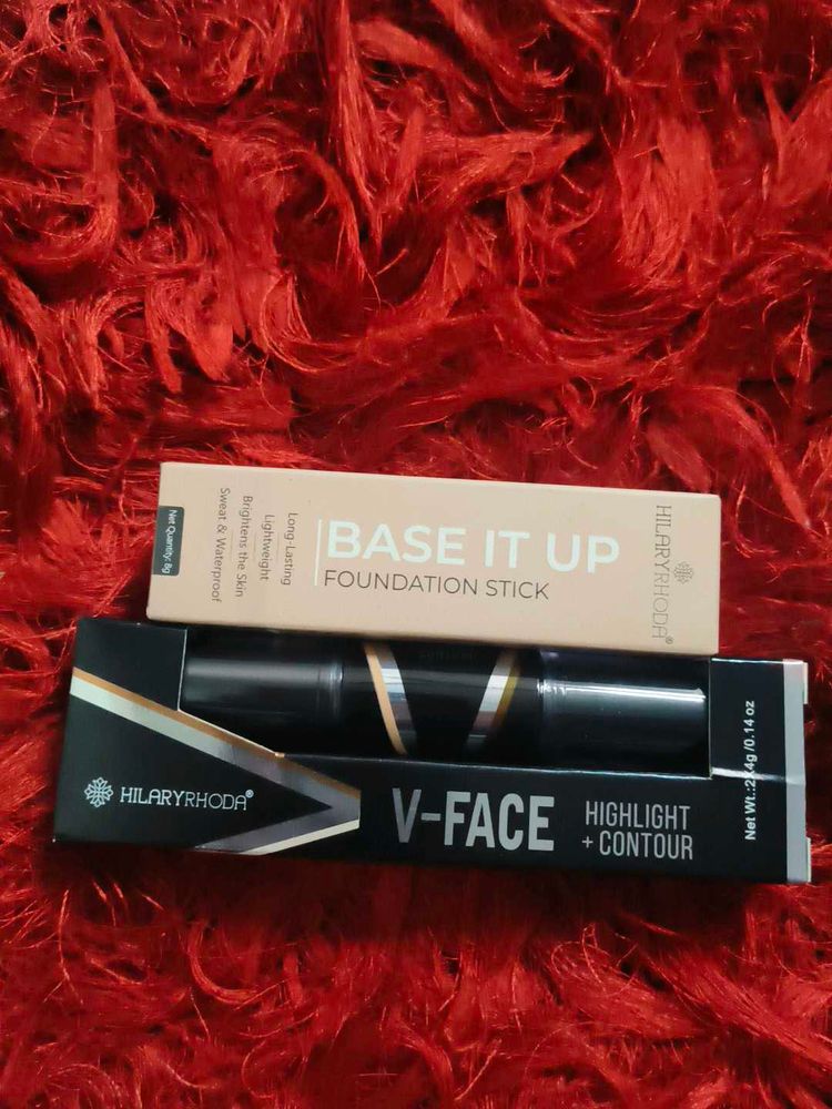 Makeup Combo Foundation &amp; Contour &amp; Highlighter