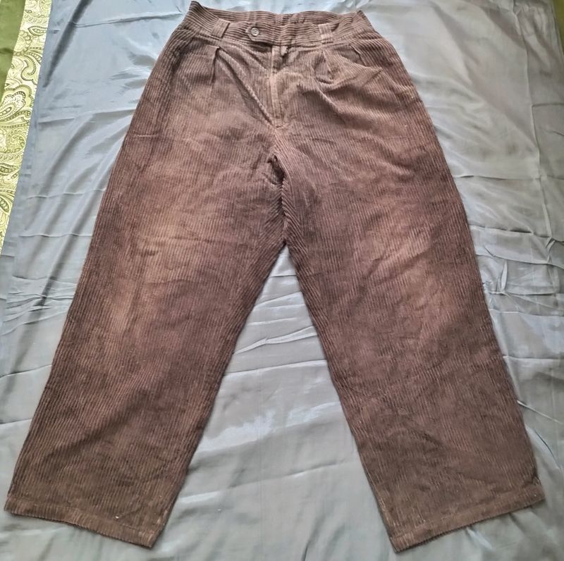 Coffee Brown Cotrise Jeans