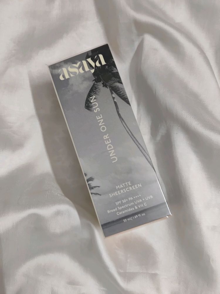 Asaya Invisible Matte Sunscreen