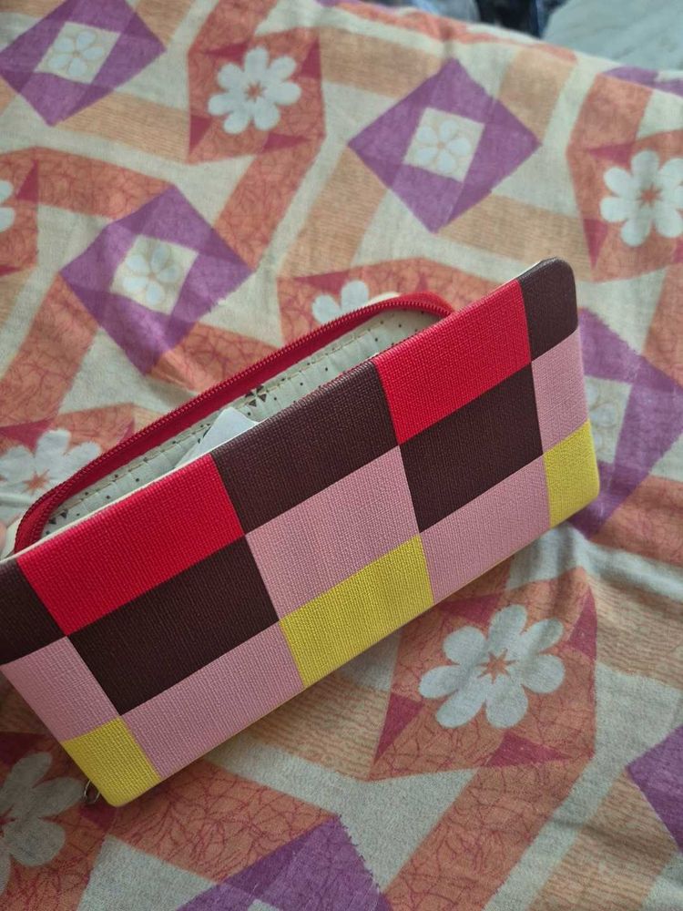 Colorful Checkered Wallet(Kindle Case)