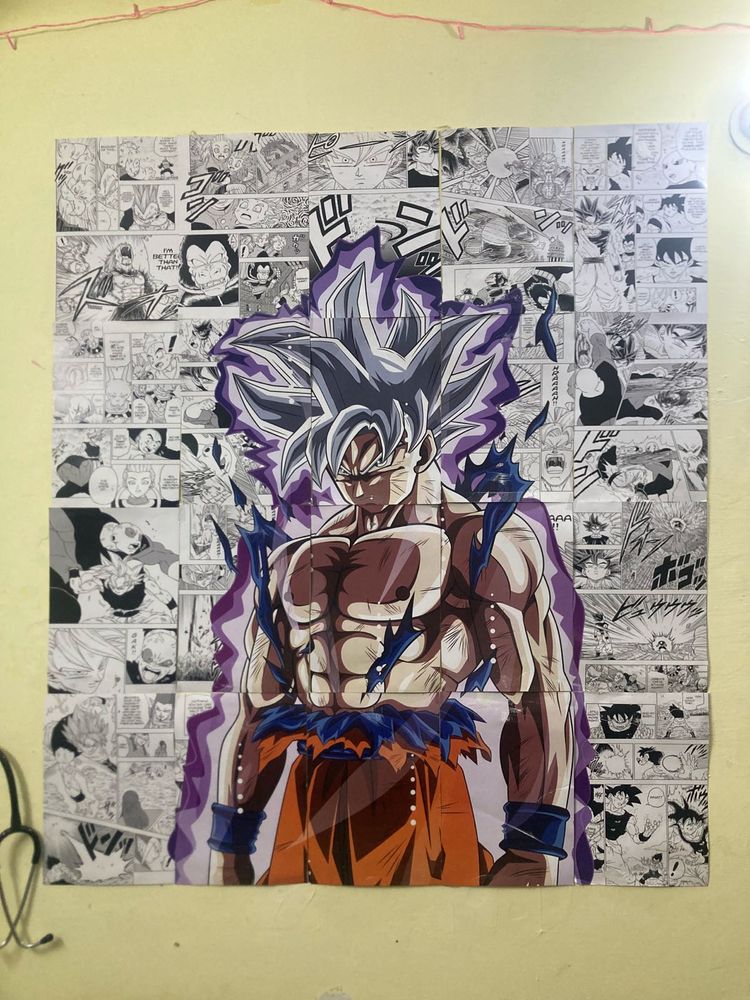 Dragon Ball Super Manga Wall Decor