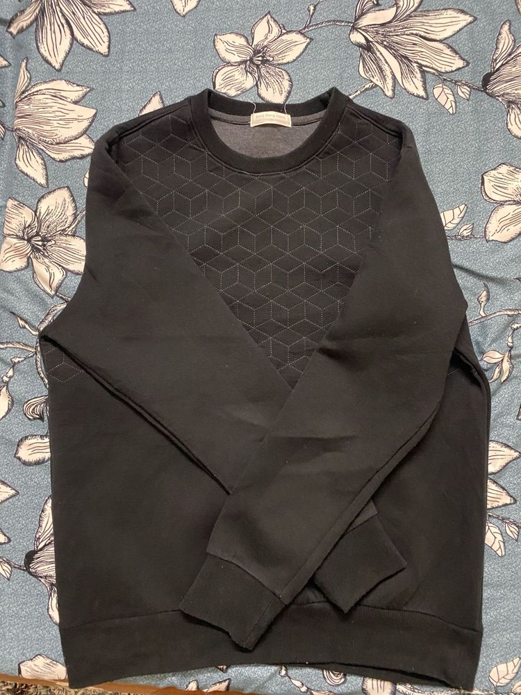 Bang Ban g Jeans Black Thick Sweatshirt