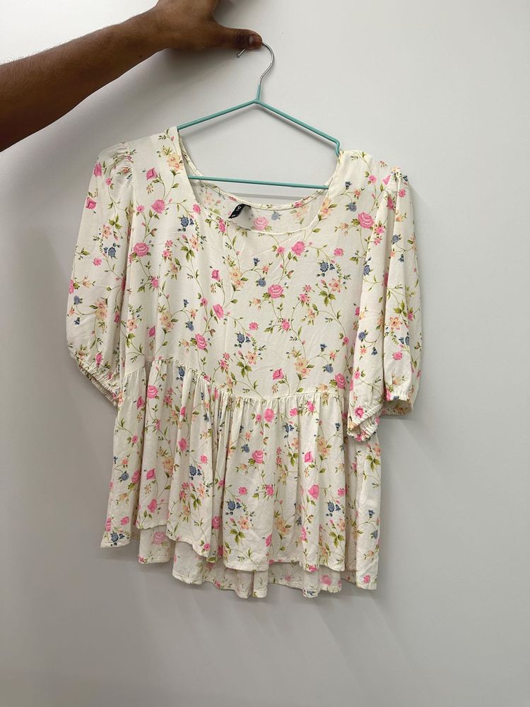 Floral Print Top