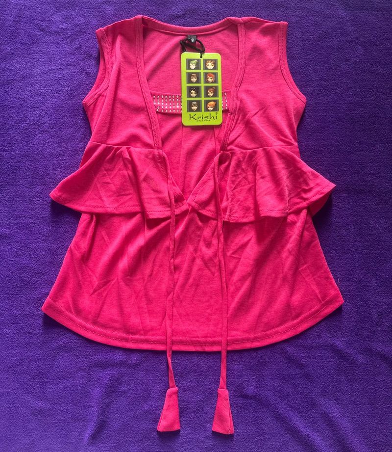 Cute Pink Top for Girls