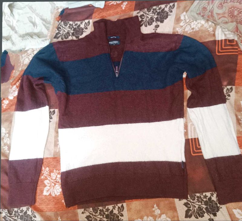 Striped Pullover Sweater