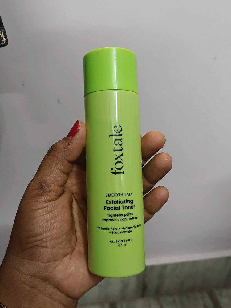 Foxtale Exfoliating Facial Toner