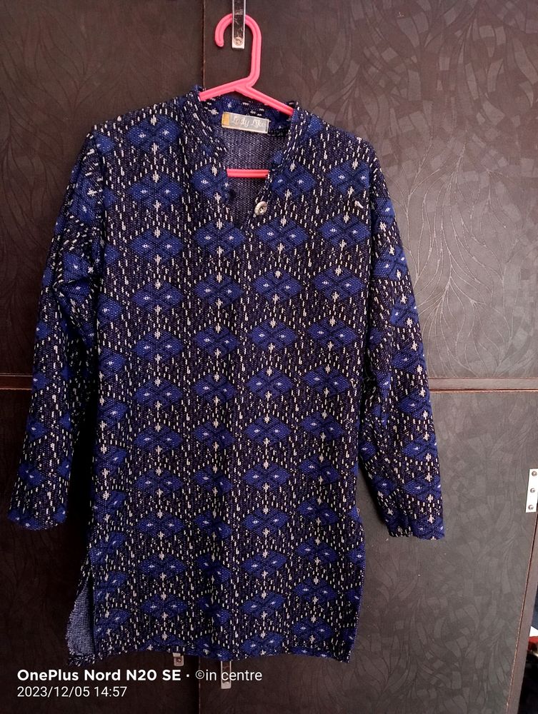 Woolen Short Kurti
