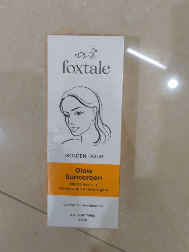 Foxtale Glow Sunscreen SPF 50