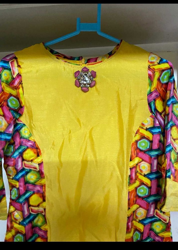 Combo Of Raw Silk Kurthas