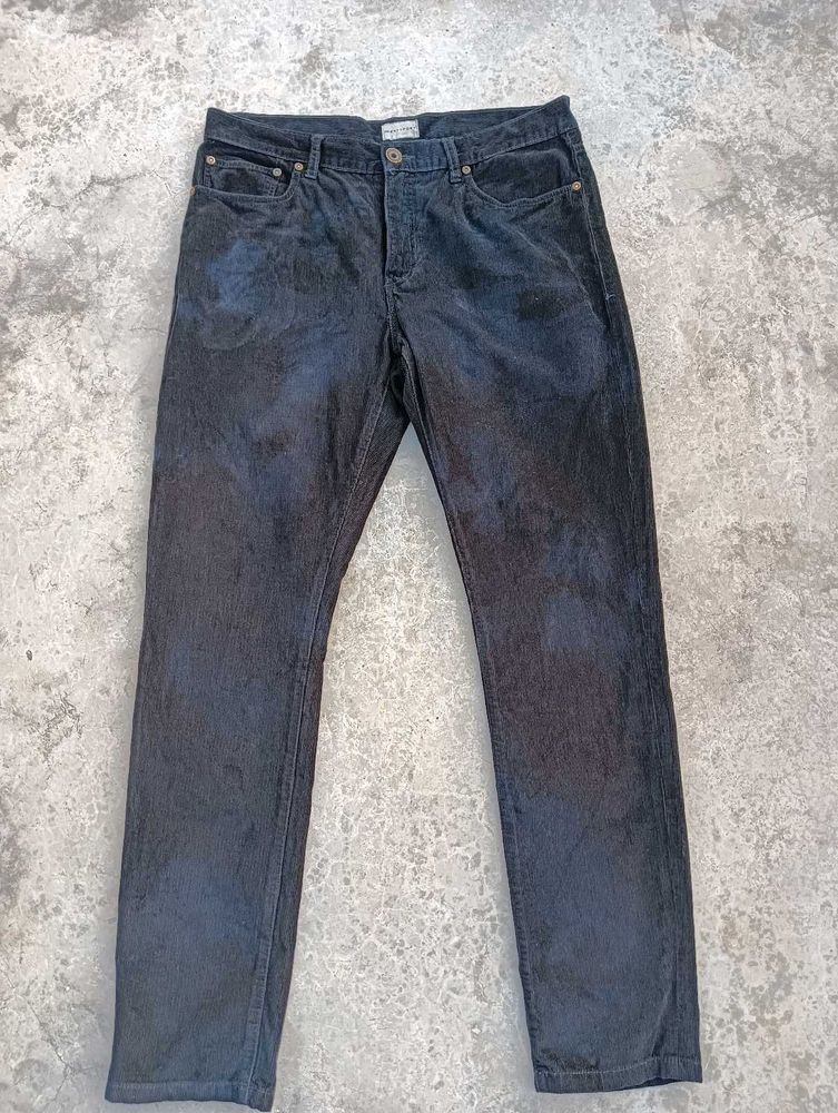 Corduroy Pants Black