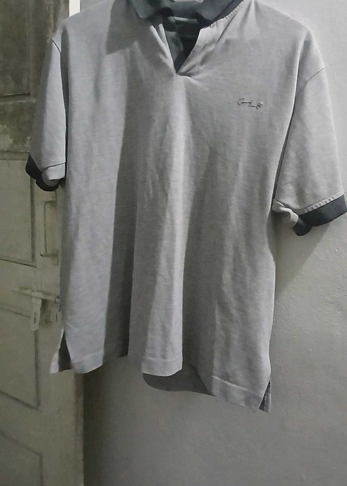 Men&#39;s Grey Polo Shirt