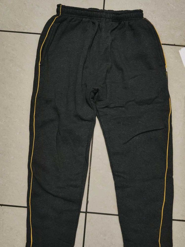 Gray Track Pants