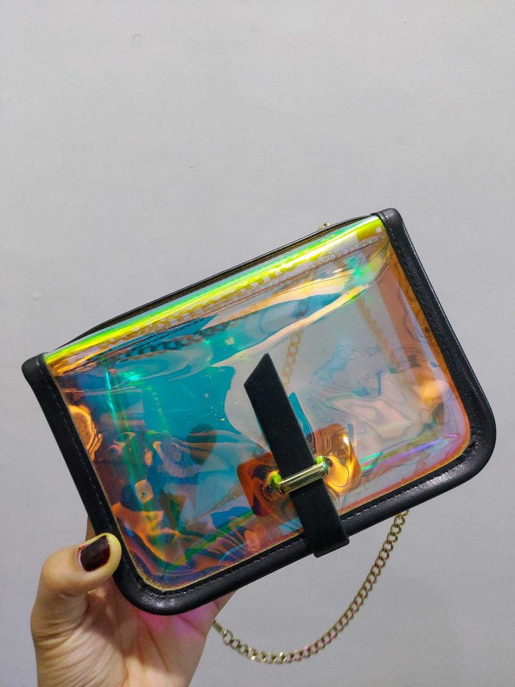 Miniso Holographic Sling Bag
