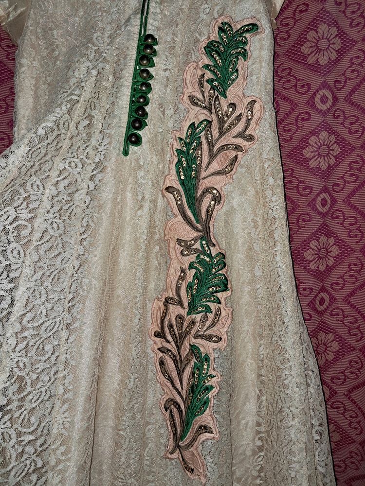 Anarkali Net Set