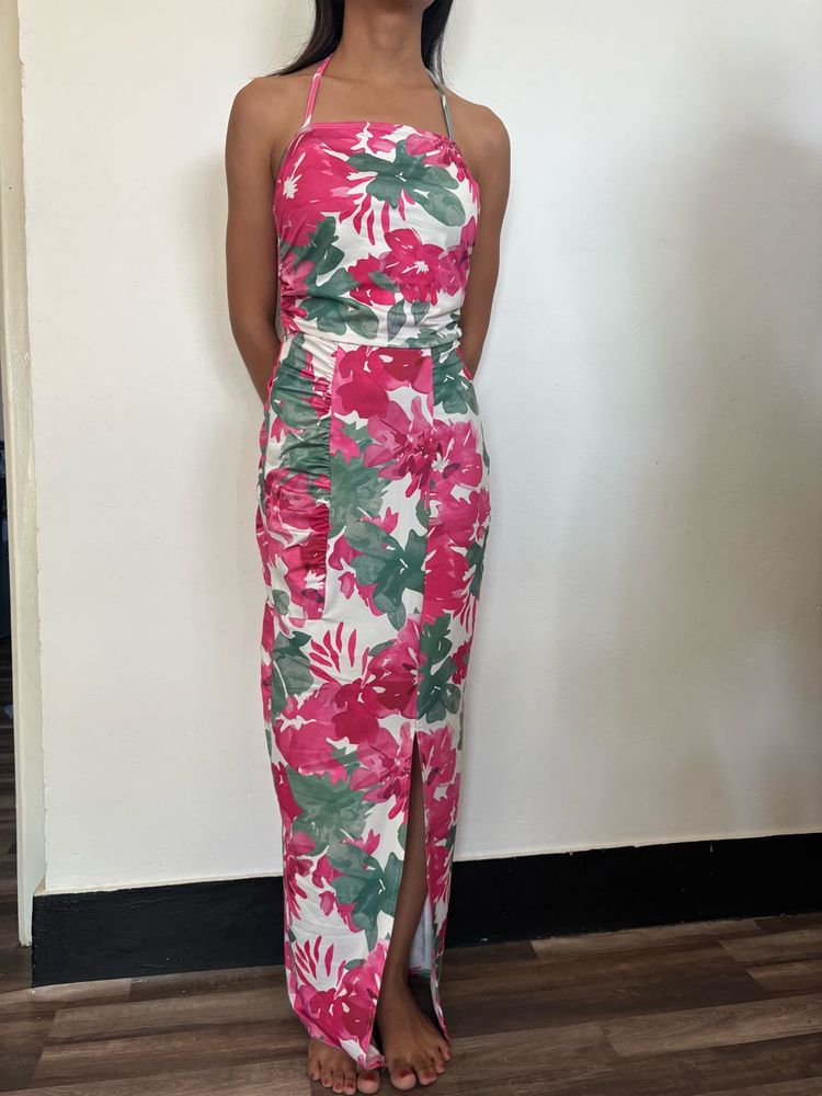 Cord-Set Floral Maxi Dress