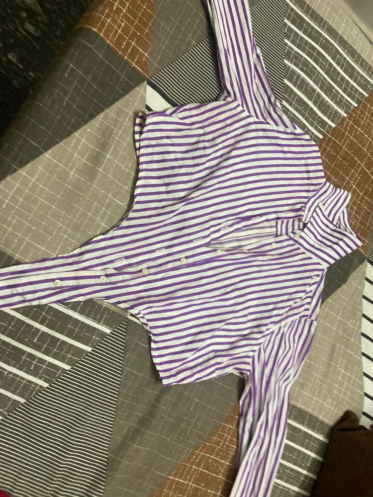 Striped Long Sleeve Top