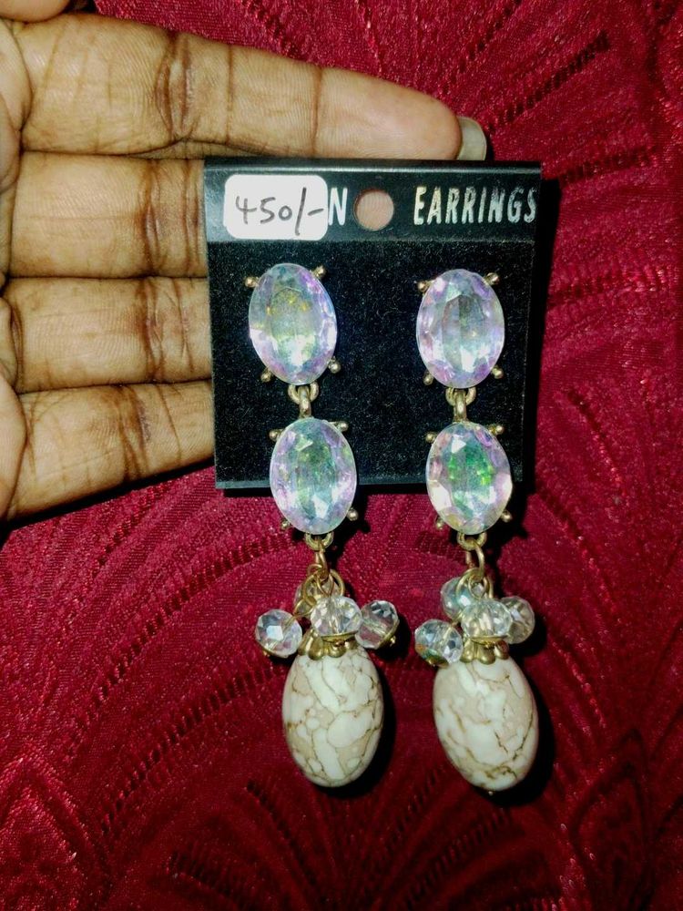 Earrings New Not Used No Damage