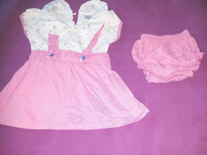 Adorable Baby Girl Dress Set