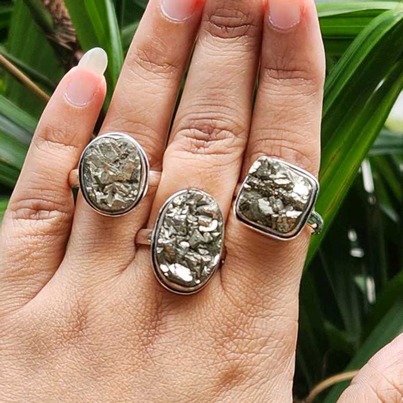 Pyrite 💍 Ring