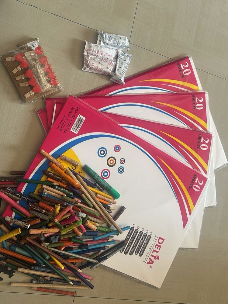 Stationery Set - Papers, Colors &amp; More!