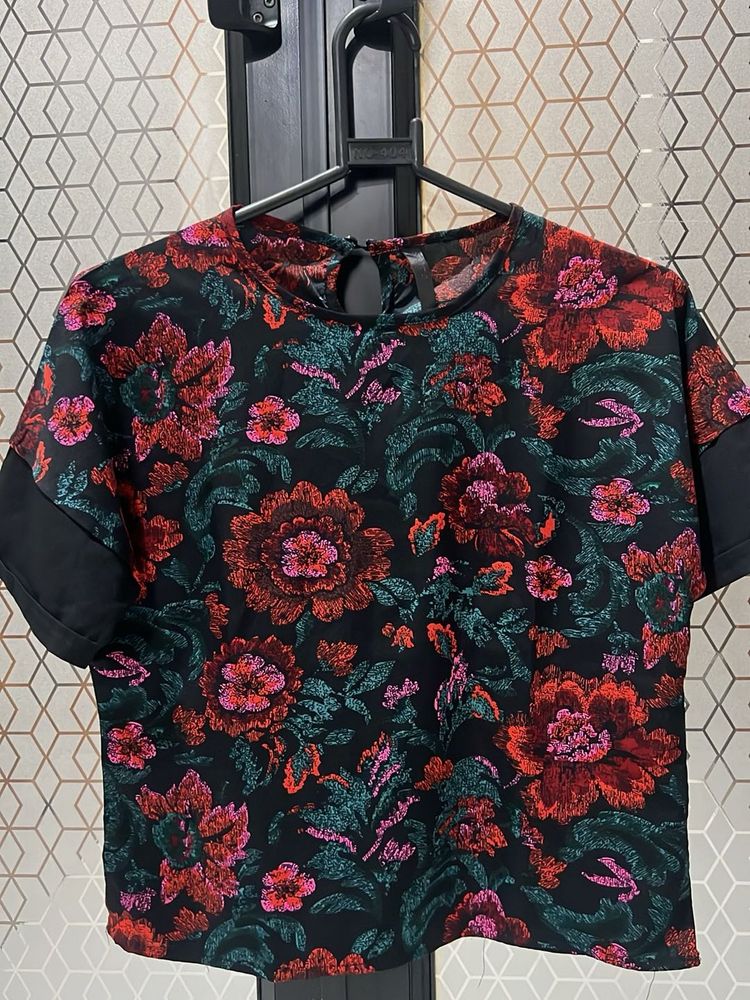 Floral Print Top