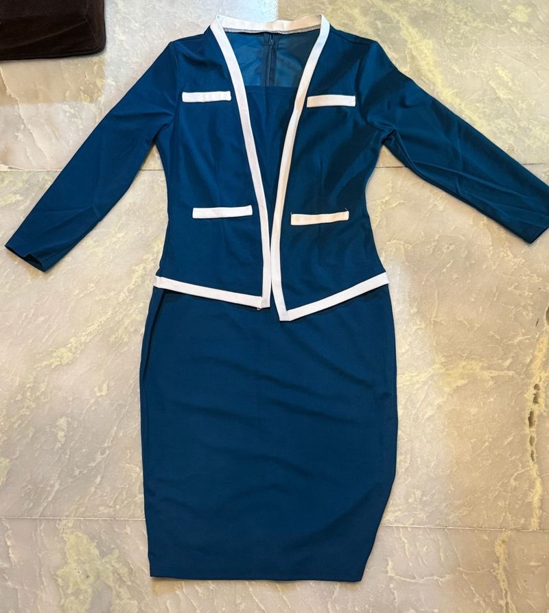 Elegant Blue Dress