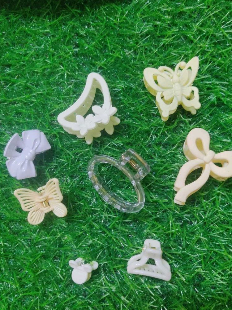 Cute Hair Claw Clip Set