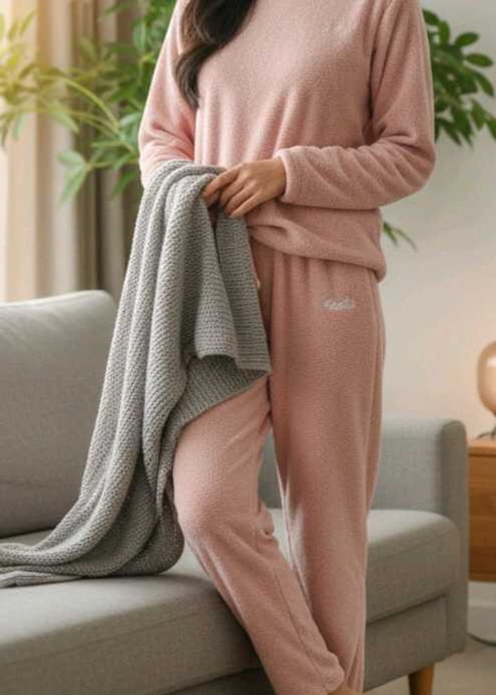 Cozy Pink Loungewear Set 🎀