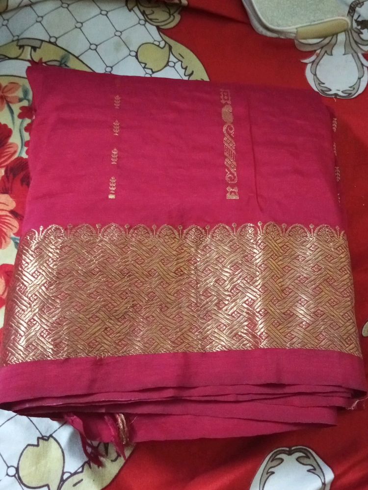 Maroon Red Wedding Saree
