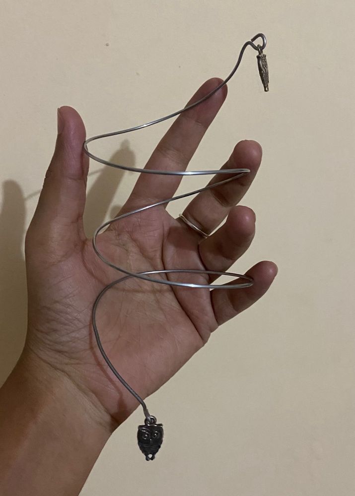 Unique Spiral Silver Handcuff
