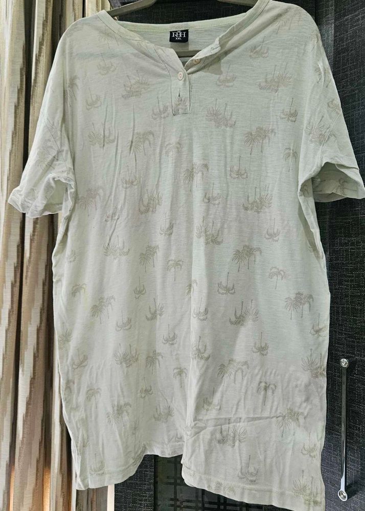 Printed Top but wash karti pink stain lg gya