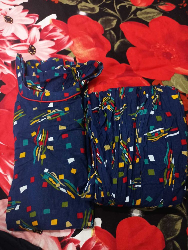 Summer Suit Set With Salwar