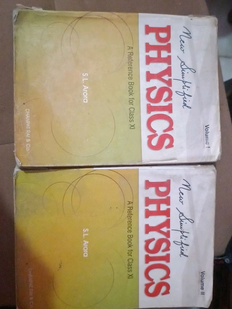 SL Arora physics Class 11