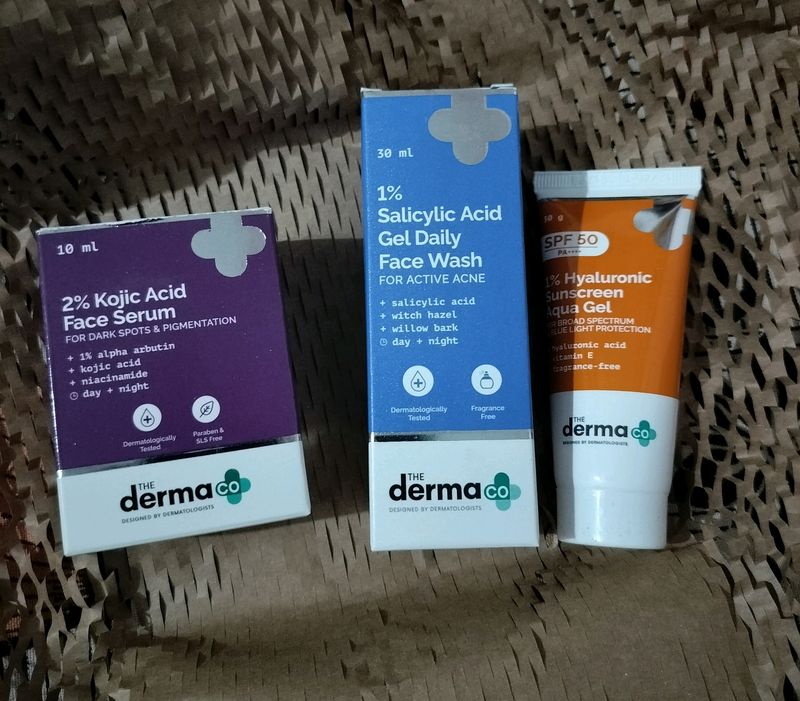 the derma co skin care kit