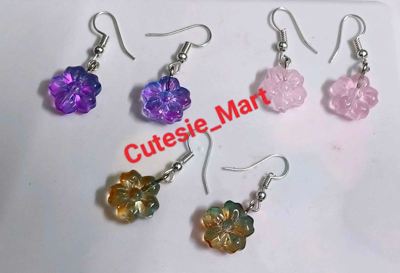 Sakura Flower Earrings
