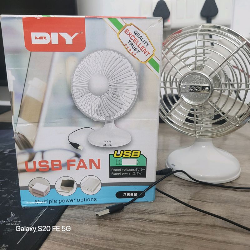 MINI DESK FAN USB | MR DIY