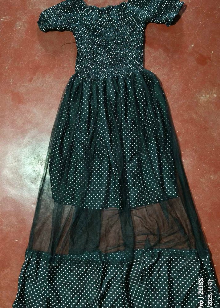 Black Polka Dot Dress