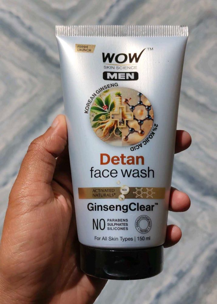 WOW Skin Science Detan Men&#39;s Face Wash