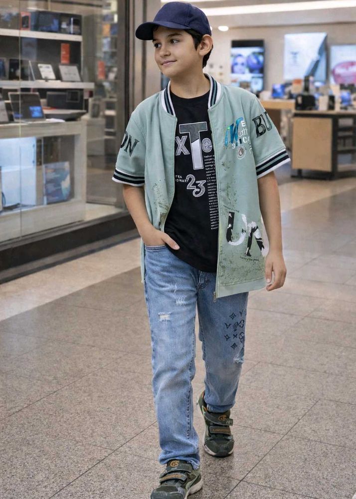 Boys' Stylish Denim Jeans Outfit