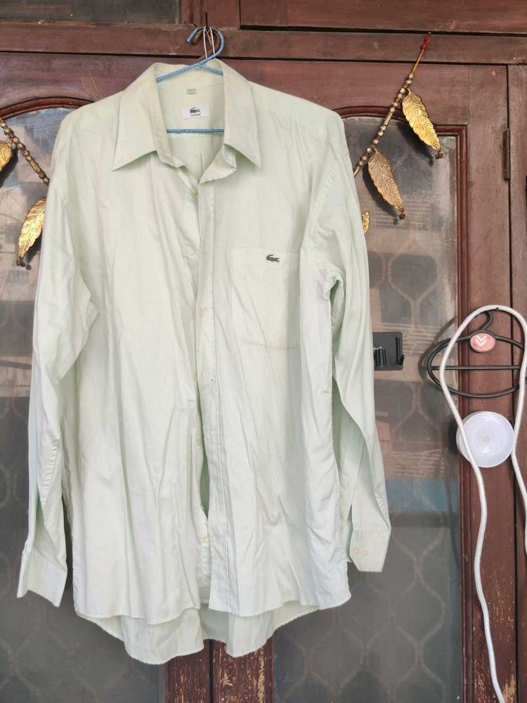 Lacoste Light Green Shirt