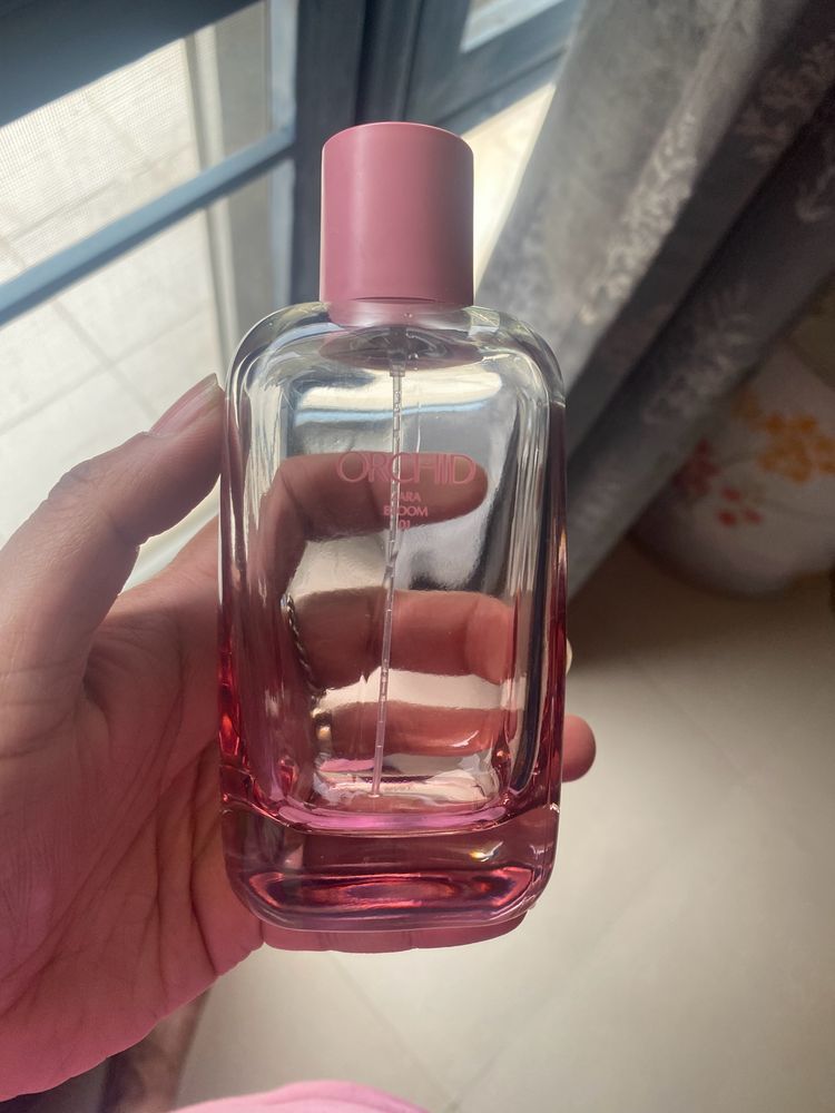 zara empty refillable bottle of orchid ..