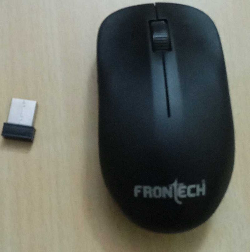 Frontech Wireless Mouse - Black