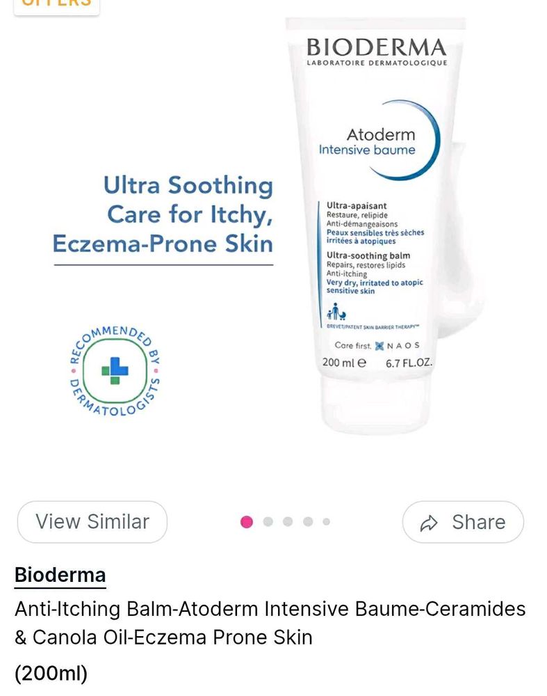 Bioderma Atoderm Intensive Balm