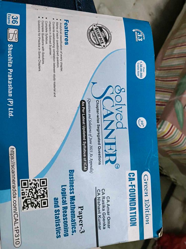 CA Foundation Solved Scanner