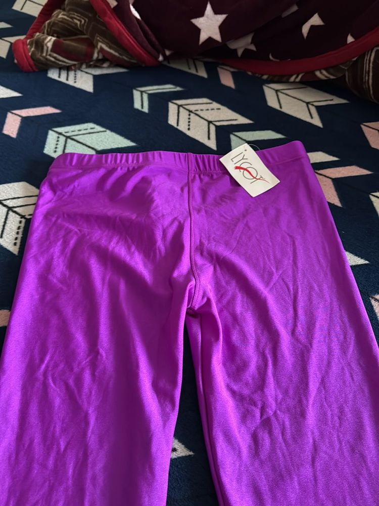 LYCOT Women&#39;s Regular Fit Spandex 3/4 Tights