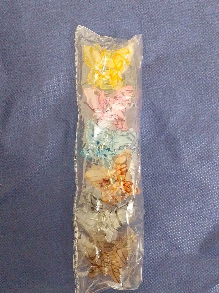 Butterfly Hair Claw Clips - 5 Pack